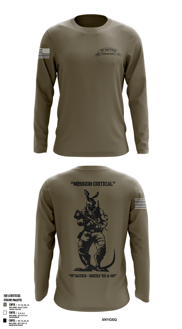 Long Sleeve Performance Shirt, , Army, Teamtime, Team time, sublimation, custom sports apparel, team uniforms, spirit wear, spiritwear, sports uniforms, custom shirts, team store, custom team store, fundraiser sports, apparel fundraiser
