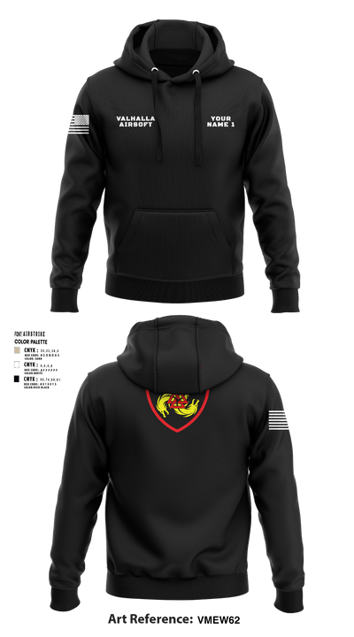 Valhalla Airsoft 98104221 Hoodie - 3