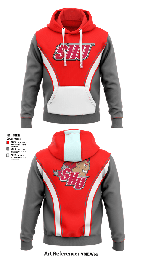 Hoodie, Sacred Heart University Basketball, Women's Basketball, Teamtime, Team time, sublimation, custom sports apparel, team uniforms, spirit wear, spiritwear, sports uniforms, custom shirts, team store, custom team store, fundraiser sports, apparel fundraiser
