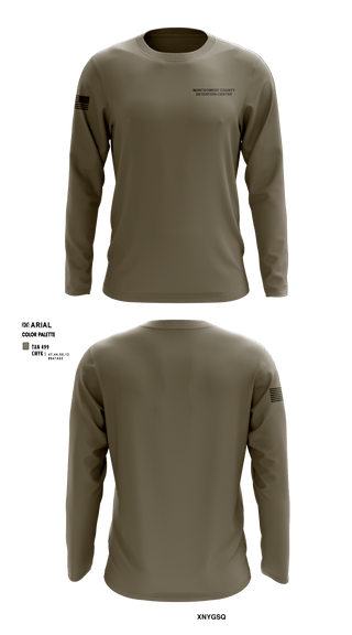 Long Sleeve Performance Shirt, Montgomery County Detention Center, Police, Teamtime, Team time, sublimation, custom sports apparel, team uniforms, spirit wear, spiritwear, sports uniforms, custom shirts, team store, custom team store, fundraiser sports, apparel fundraiser