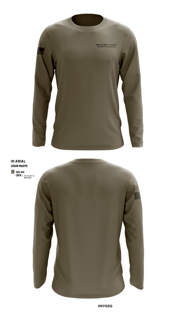 Long Sleeve Performance Shirt, Montgomery County Detention Center, Police, Teamtime, Team time, sublimation, custom sports apparel, team uniforms, spirit wear, spiritwear, sports uniforms, custom shirts, team store, custom team store, fundraiser sports, apparel fundraiser