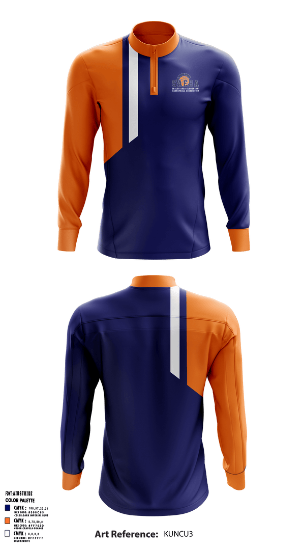 Quarter Zip Jacket, Shaler Area Elementary Basketball Association, Spirit Store, Teamtime, Team time, sublimation, custom sports apparel, team uniforms, spirit wear, spiritwear, sports uniforms, custom shirts, team store, custom team store, fundraiser sports, apparel fundraiser