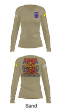 2nd battalion 14th infantry regiment 17334538 Women's Long Sleeve V-neck Shirt - 42