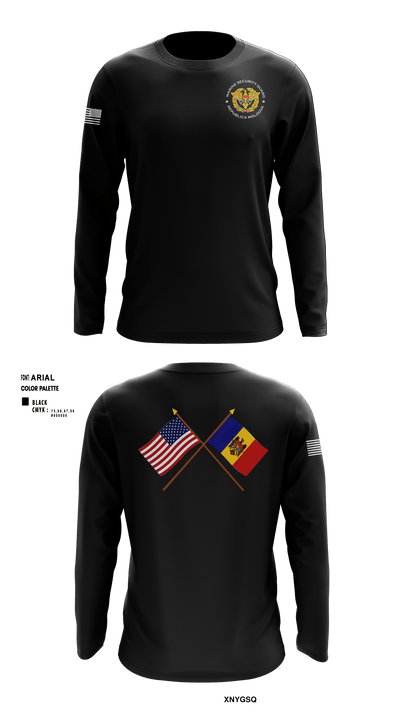 Detachment Republica Moldova 57338540 Long Sleeve Performance Shirt - 6