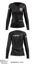 LifeNet Air 56206605 Women's Long Sleeve V-neck Shirt - 1