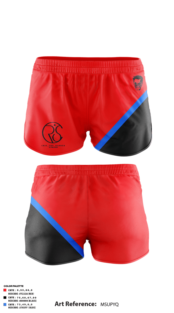 Track Shorts, Cris_the_barber, E-Sports, Teamtime, Team time, sublimation, custom sports apparel, team uniforms, spirit wear, spiritwear, sports uniforms, custom shirts, team store, custom team store, fundraiser sports, apparel fundraiser