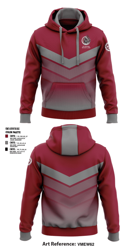 Hoodie, Istrouma High School Wrestling, Wrestling, Teamtime, Team time, sublimation, custom sports apparel, team uniforms, spirit wear, spiritwear, sports uniforms, custom shirts, team store, custom team store, fundraiser sports, apparel fundraiser