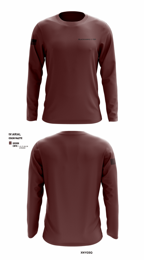Long Sleeve Performance Shirt, Blackhawks C-TRP, Army, Teamtime, Team time, sublimation, custom sports apparel, team uniforms, spirit wear, spiritwear, sports uniforms, custom shirts, team store, custom team store, fundraiser sports, apparel fundraiser