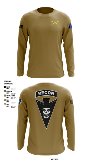 Long Sleeve Performance Shirt, , Army, Teamtime, Team time, sublimation, custom sports apparel, team uniforms, spirit wear, spiritwear, sports uniforms, custom shirts, team store, custom team store, fundraiser sports, apparel fundraiser