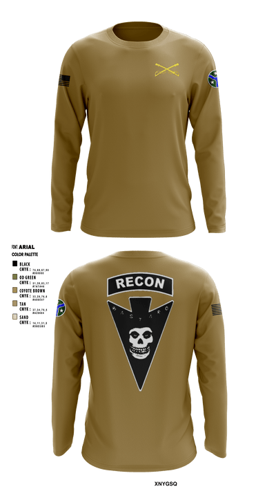 3/278 Armored Calvary Regiment 57774458 Long Sleeve Performance Shirt - 8