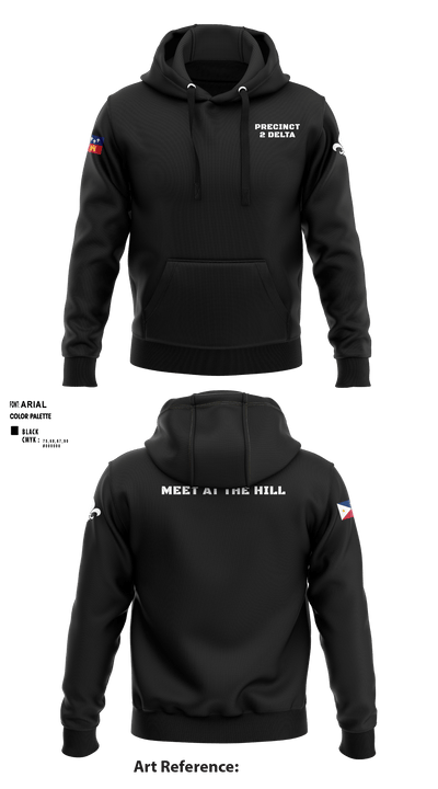 Precinct 2 Delta 41159276 Hoodie - 1