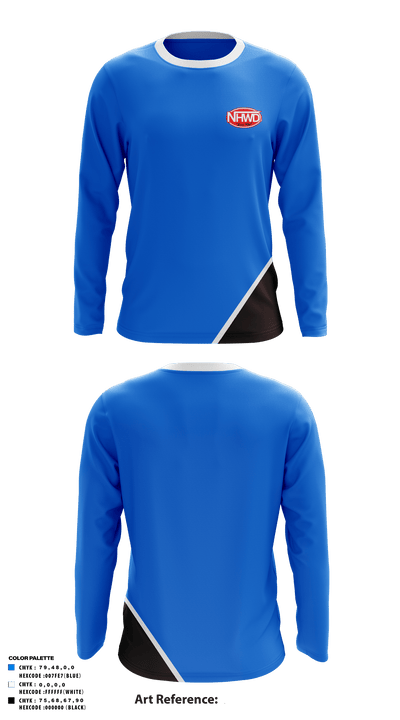 North Hollywood Community Police StationNorth Hollywood Community Police Station 58523145 Long Sleeve Performance Shirt - 1