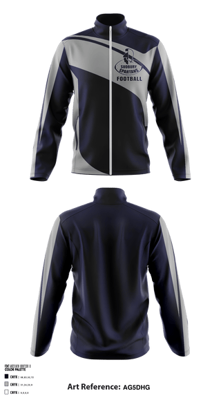 Fleece Jacket, Sudbury Spartans, Football, Teamtime, Team time, sublimation, custom sports apparel, team uniforms, spirit wear, spiritwear, sports uniforms, custom shirts, team store, custom team store, fundraiser sports, apparel fundraiser