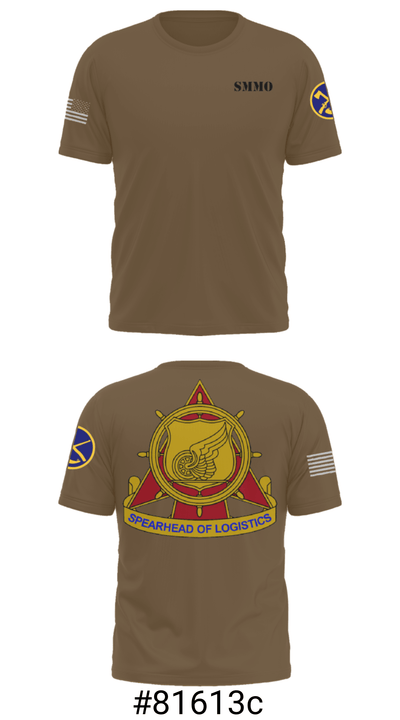 WVARNG Surface Maintenance Management Office 36945793 Short Sleeve Performance Shirt - 30