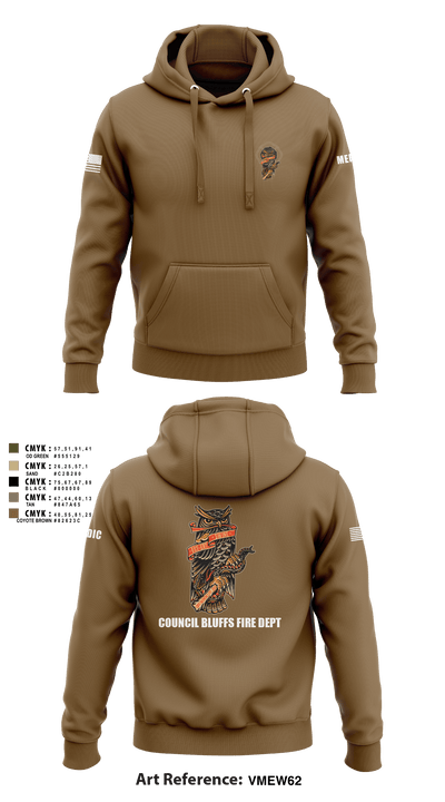 CBFD tac medics 89329509 Hoodie - 2