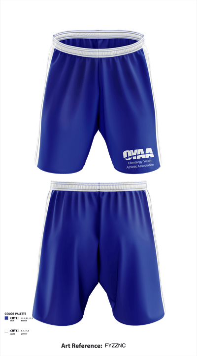 Olentangy Youth Athletic Association 53542023 Athletic Shorts With Pockets - 1