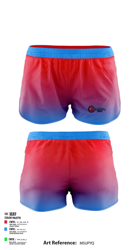 Ranger Panties, Elemental HVAC, , Teamtime, Team time, sublimation, custom sports apparel, team uniforms, spirit wear, spiritwear, sports uniforms, custom shirts, team store, custom team store, fundraiser sports, apparel fundraiser