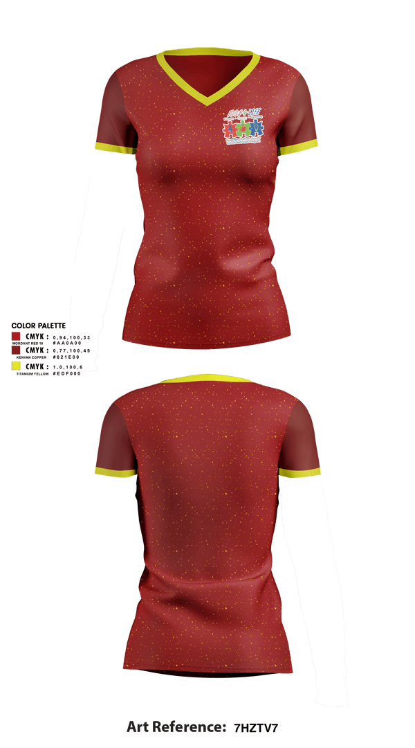 Women's Short Sleeve Vneck Shirt, Phoenix Steppers, Cheer, Teamtime, Team time, sublimation, custom sports apparel, team uniforms, spirit wear, spiritwear, sports uniforms, custom shirts, team store, custom team store, fundraiser sports, apparel fundraiser