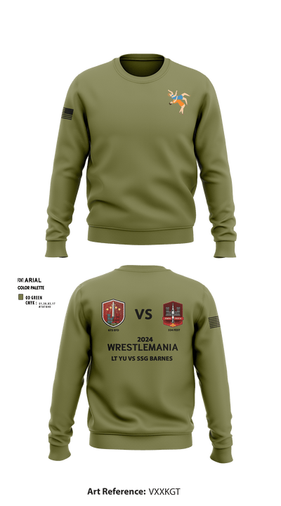673 EFD/ 334 FEST 89104127 Crew Neck Sweatshirt - 3