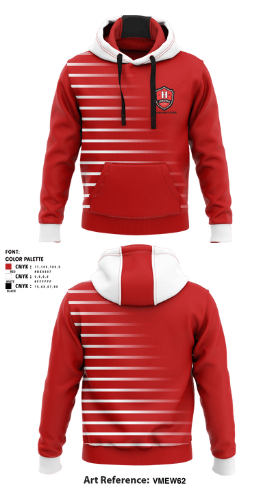 Highland Middle School 67929759 Hoodie - 1