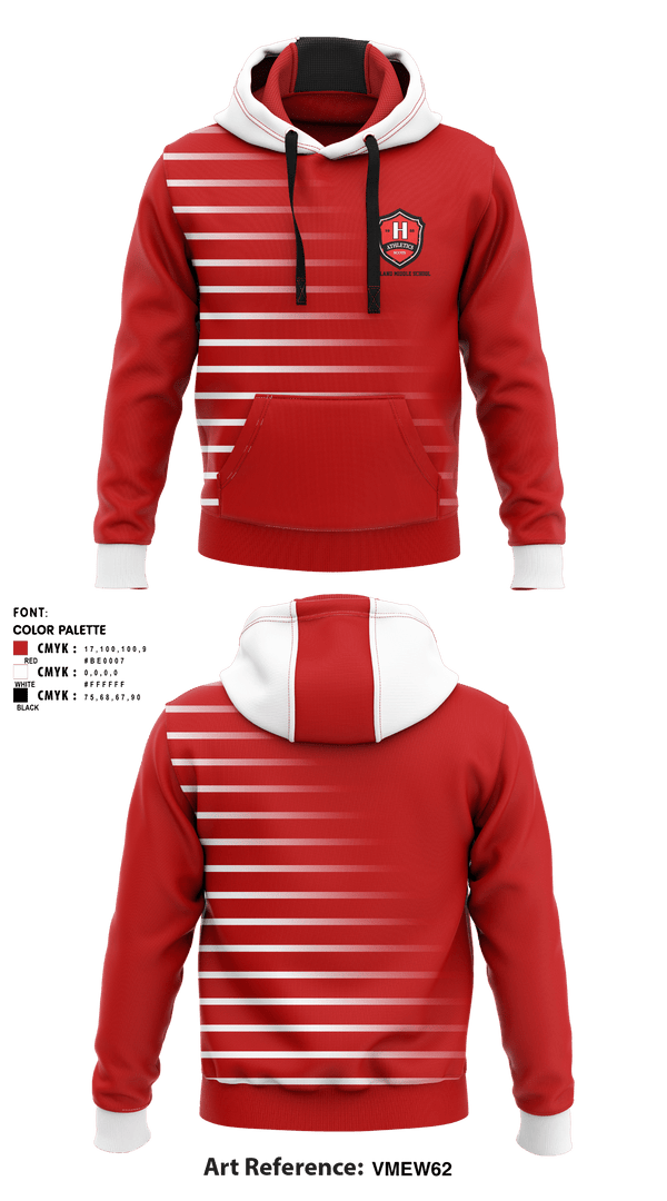 Hoodie, Highland Middle School, Spirit Store, Teamtime, Team time, sublimation, custom sports apparel, team uniforms, spirit wear, spiritwear, sports uniforms, custom shirts, team store, custom team store, fundraiser sports, apparel fundraiser