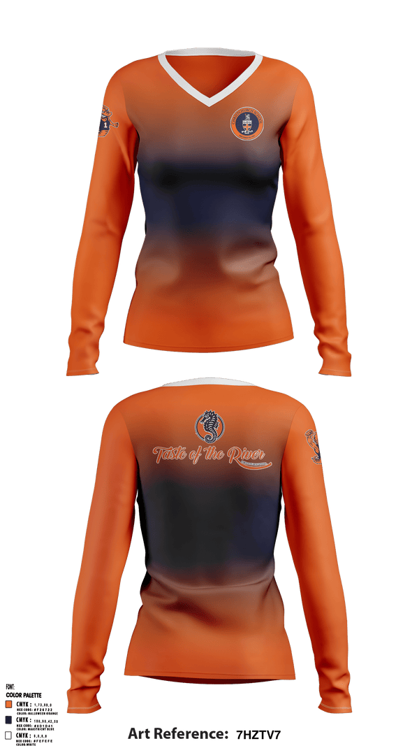 Women's Long Sleeve Vneck Shirt, Christchurch School Basketball, Women's Basketball, Teamtime, Team time, sublimation, custom sports apparel, team uniforms, spirit wear, spiritwear, sports uniforms, custom shirts, team store, custom team store, fundraiser sports, apparel fundraiser