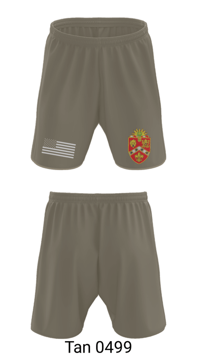 HHB 3rd Battalion, 3rd Field Artillery 61548411 Athletic Shorts With Pockets - 29