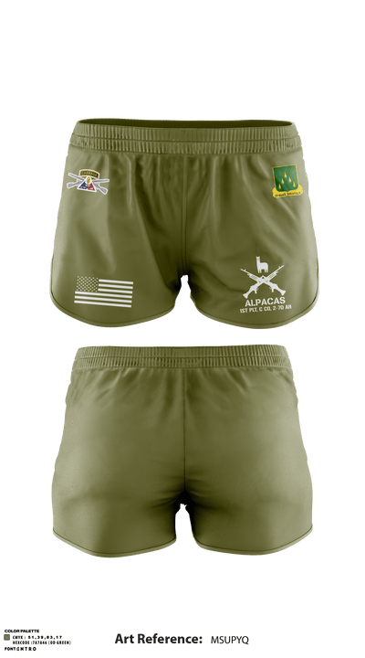 1ST PLT ALPACAS 46607592 Track Shorts - 11