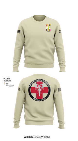 Crew Neck Sweatshirt, , Army, Teamtime, Team time, sublimation, custom sports apparel, team uniforms, spirit wear, spiritwear, sports uniforms, custom shirts, team store, custom team store, fundraiser sports, apparel fundraiser