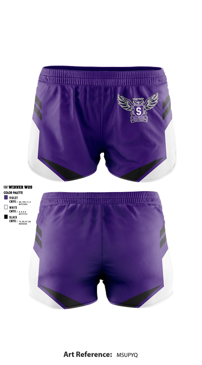 Seymour High School Gymnastics 81497358 Women's Shorts - 1