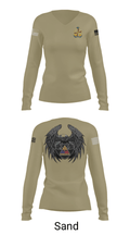 Aviation Medicine - 1AD CAB 23430162 Women's Long Sleeve V-neck Shirt - 42