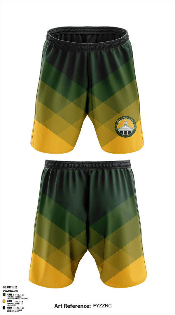 Athletic Shorts With Pockets, Hamilton Middle School, Spirit Store, Teamtime, Team time, sublimation, custom sports apparel, team uniforms, spirit wear, spiritwear, sports uniforms, custom shirts, team store, custom team store, fundraiser sports, apparel fundraiser