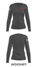 Brandon Valley High School Dance 90961379 Women's Long Sleeve V-neck Shirt - 25