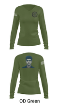 Combat Logistics Regiment 45 33535519 Women's Long Sleeve V-neck Shirt - 44