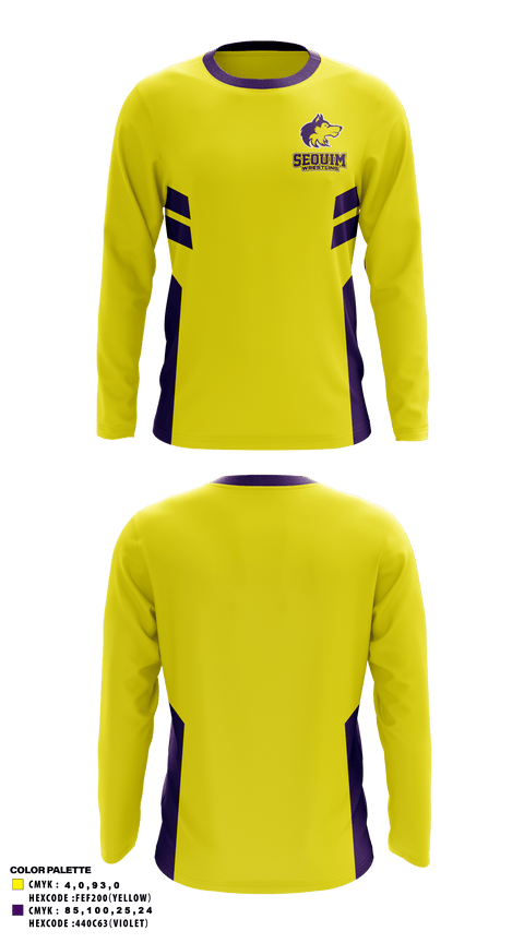 Long Sleeve Performance Shirt, Sequim High School Wrestling, Wrestling, Teamtime, Team time, sublimation, custom sports apparel, team uniforms, spirit wear, spiritwear, sports uniforms, custom shirts, team store, custom team store, fundraiser sports, apparel fundraiser