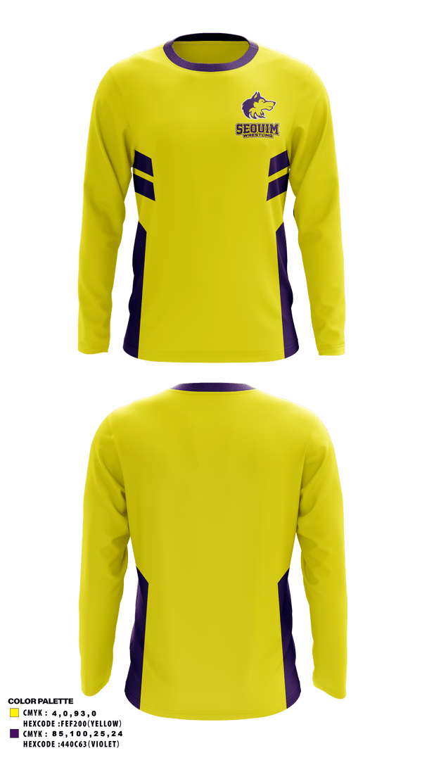 Long Sleeve Performance Shirt, Sequim High School Wrestling, Wrestling, Teamtime, Team time, sublimation, custom sports apparel, team uniforms, spirit wear, spiritwear, sports uniforms, custom shirts, team store, custom team store, fundraiser sports, apparel fundraiser