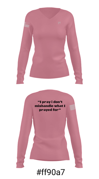 Women's Long Sleeve Vneck Shirt, , Army, Teamtime, Team time, sublimation, custom sports apparel, team uniforms, spirit wear, spiritwear, sports uniforms, custom shirts, team store, custom team store, fundraiser sports, apparel fundraiser