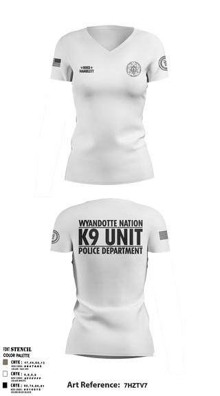 Women's Short Sleeve Vneck Shirt, , Police, Teamtime, Team time, sublimation, custom sports apparel, team uniforms, spirit wear, spiritwear, sports uniforms, custom shirts, team store, custom team store, fundraiser sports, apparel fundraiser