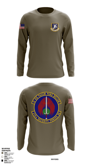 Long Sleeve Performance Shirt, 315 SFS CHS, Air Force, Teamtime, Team time, sublimation, custom sports apparel, team uniforms, spirit wear, spiritwear, sports uniforms, custom shirts, team store, custom team store, fundraiser sports, apparel fundraiser