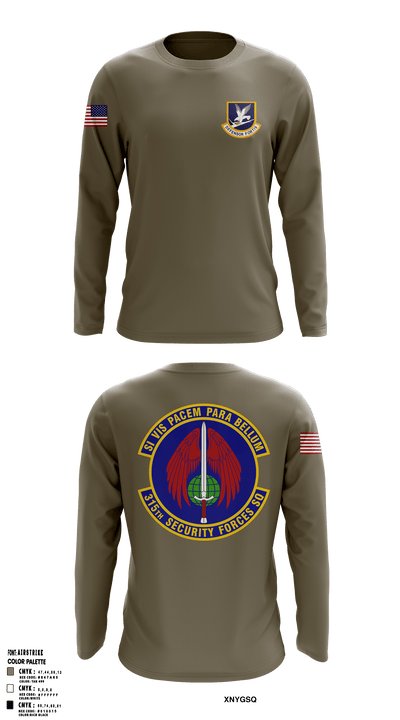 315 SFS CHS 73678027 Long Sleeve Performance Shirt - 5