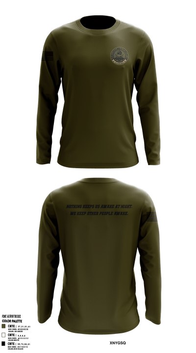 Narcotics Unit Alabama 64071055 Long Sleeve Performance Shirt - 3