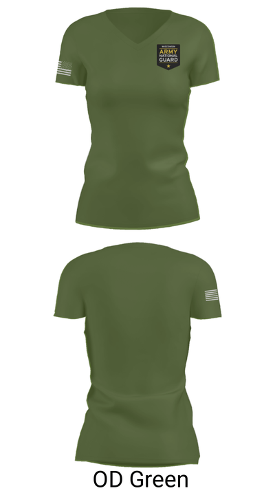 WIARNG RRB 20982110 Women's Short Sleeve V-neck Shirt - 22