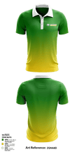 Rock Bridge High School Tennis 80356207 Short Sleeve Performance Polo - 1