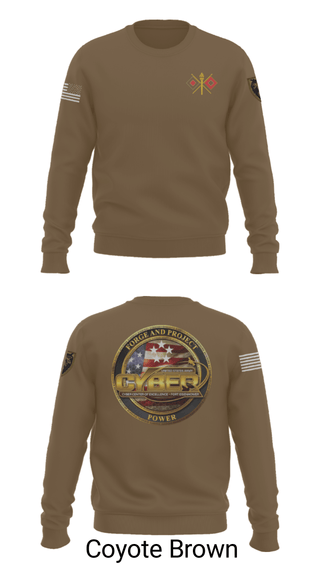 Crew Neck Sweatshirt, , Army, Teamtime, Team time, sublimation, custom sports apparel, team uniforms, spirit wear, spiritwear, sports uniforms, custom shirts, team store, custom team store, fundraiser sports, apparel fundraiser