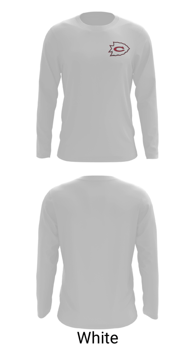 Chopticon High School  Basketball 77174686 Long Sleeve Performance Shirt - 4