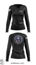 PBPA Unit 6 40952871 Women's Long Sleeve V-neck Shirt - 3