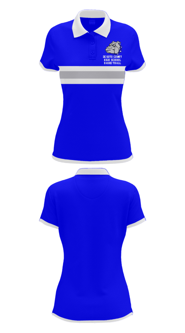 Short Sleeve Performance Polo, Desoto County High School Basketball, Men's Basketball, Teamtime, Team time, sublimation, custom sports apparel, team uniforms, spirit wear, spiritwear, sports uniforms, custom shirts, team store, custom team store, fundraiser sports, apparel fundraiser