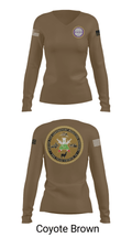 CLMS 3193504 Women's Long Sleeve V-neck Shirt - 37