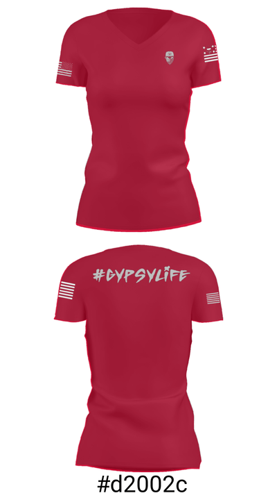 Gypsy Soul Clothing Llc 20687269 Women's Short Sleeve V-neck Shirt - 21