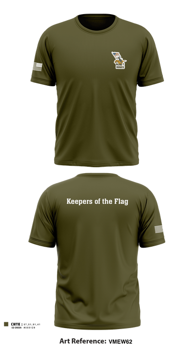 B-2 Patriots 17265313 Short Sleeve Performance Shirt - 4